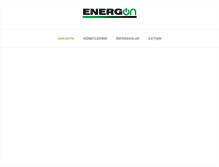 Tablet Screenshot of energon.com.tr